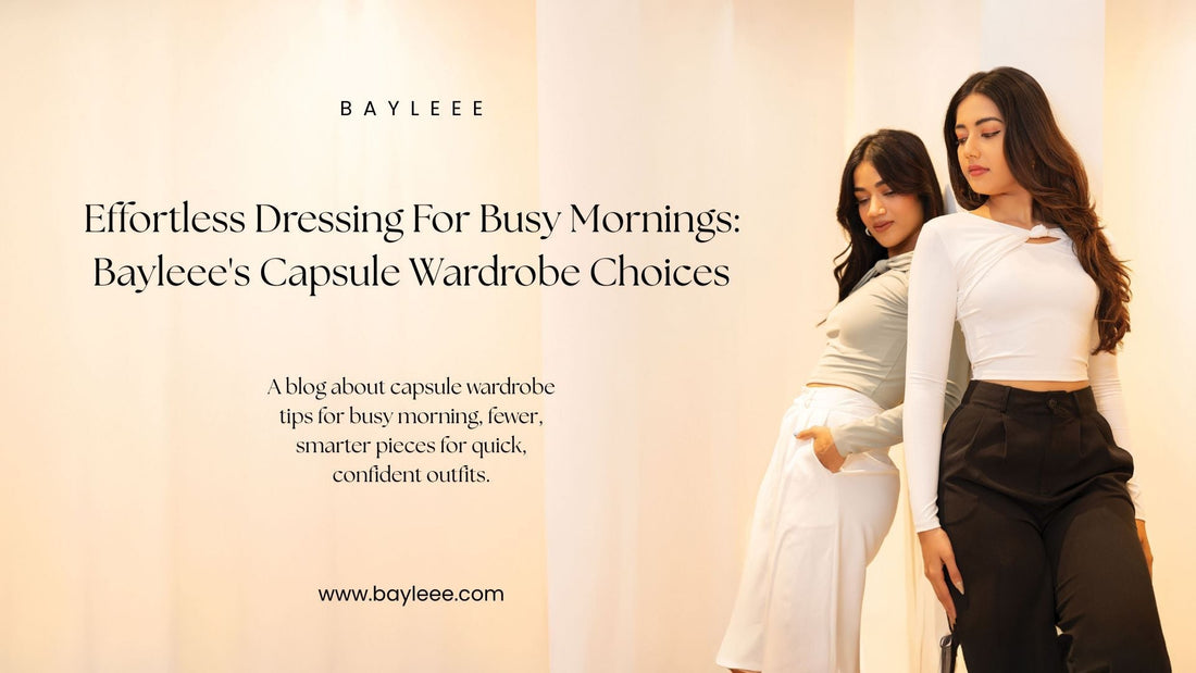 Effortless Dressing for Busy Mornings: Baylee’s Capsule Wardrobe Tips