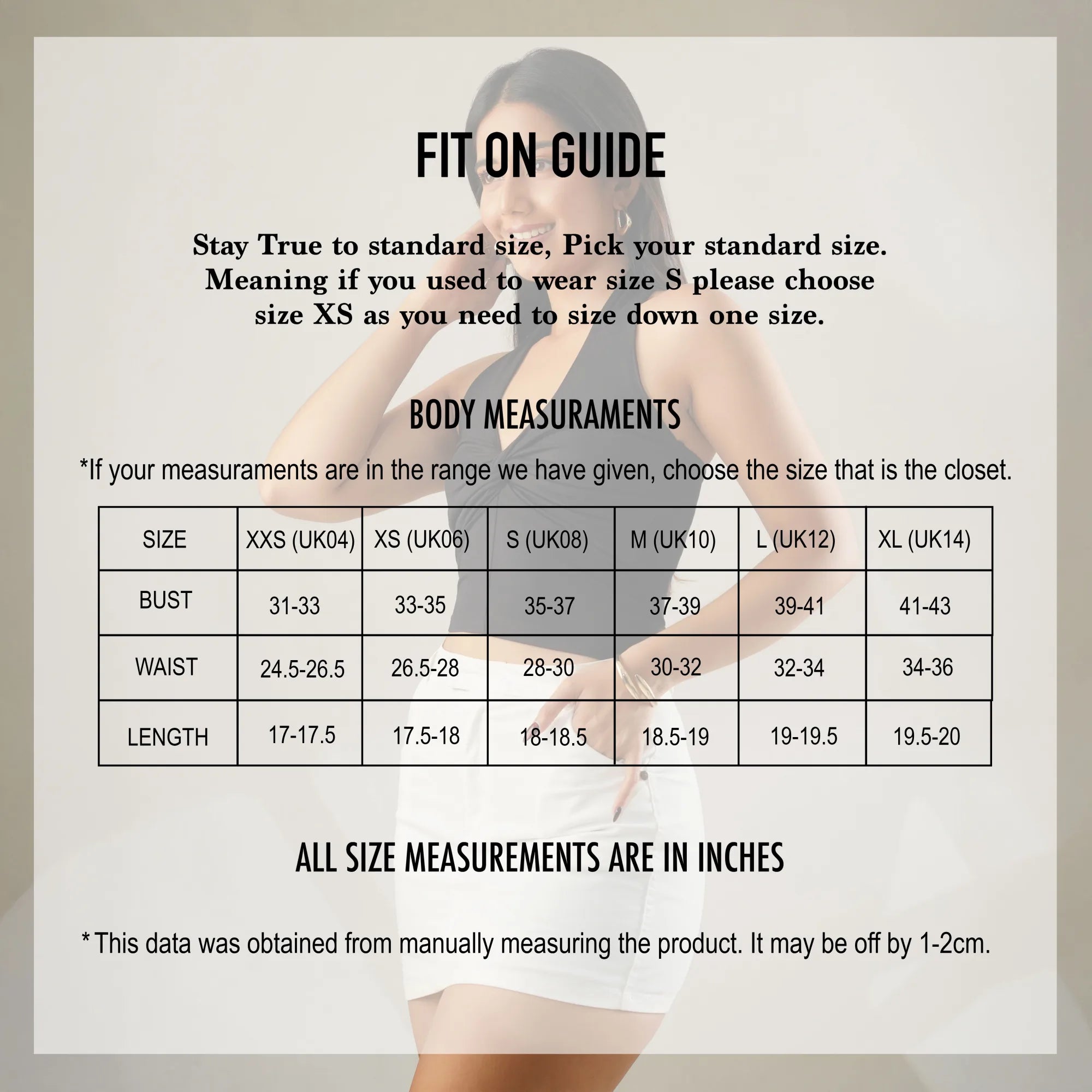 BAYLEEE GLINDA BLACK HALTER TOP