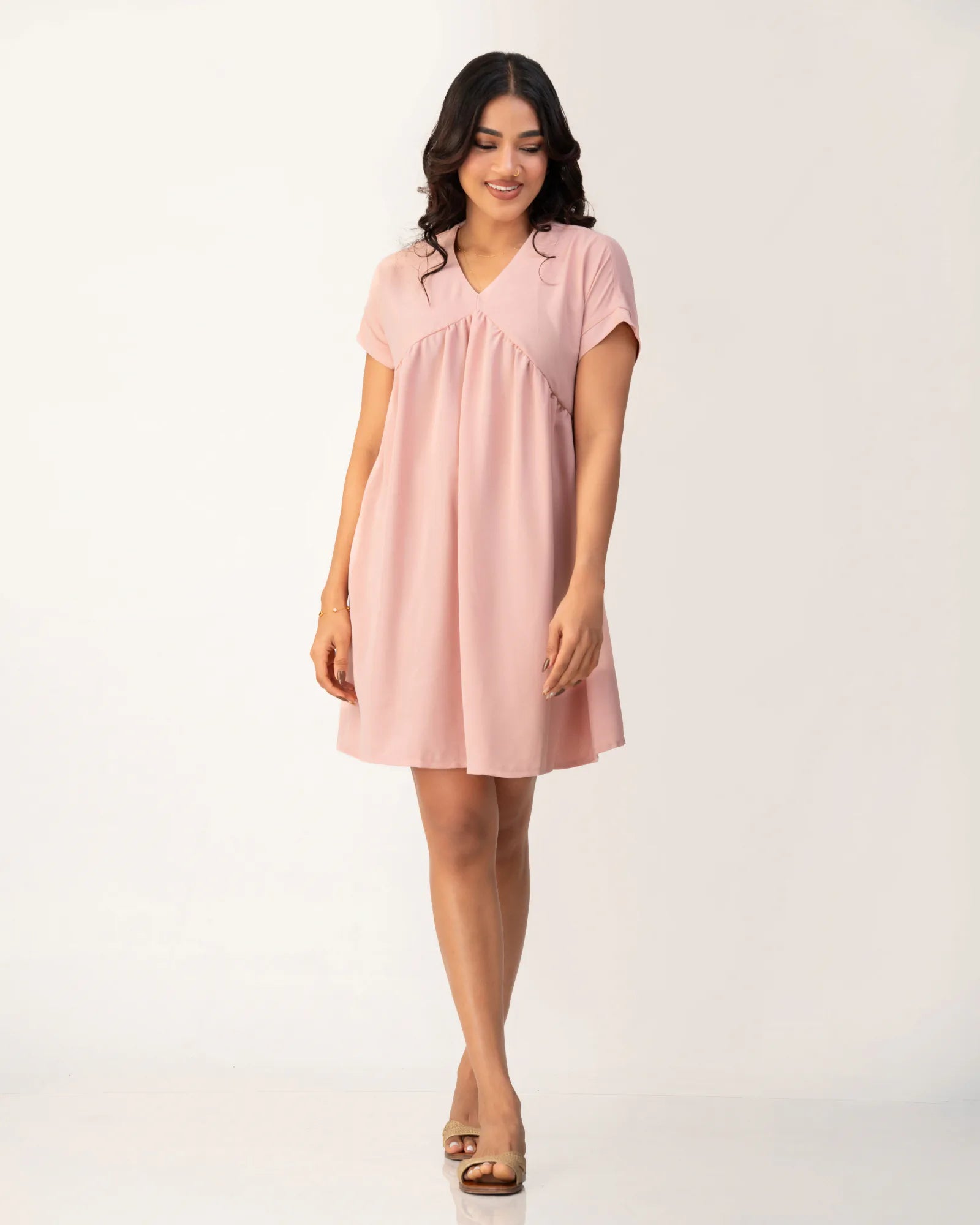 Bayleee Palmah Pink Mini Dress