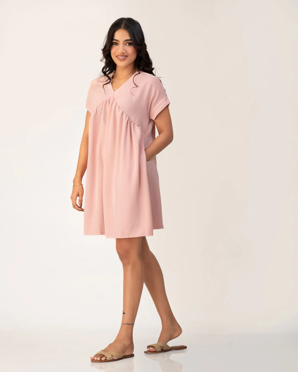 Bayleee Palmah Pink Mini Dress