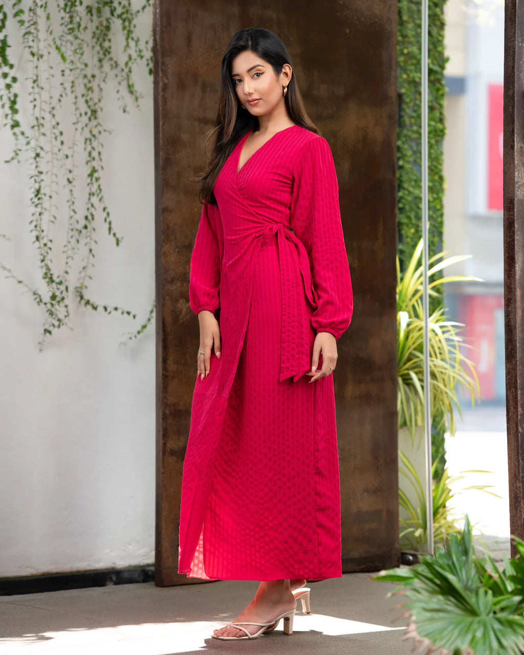 Bayleee Ibiza Wrap Maxi Dress