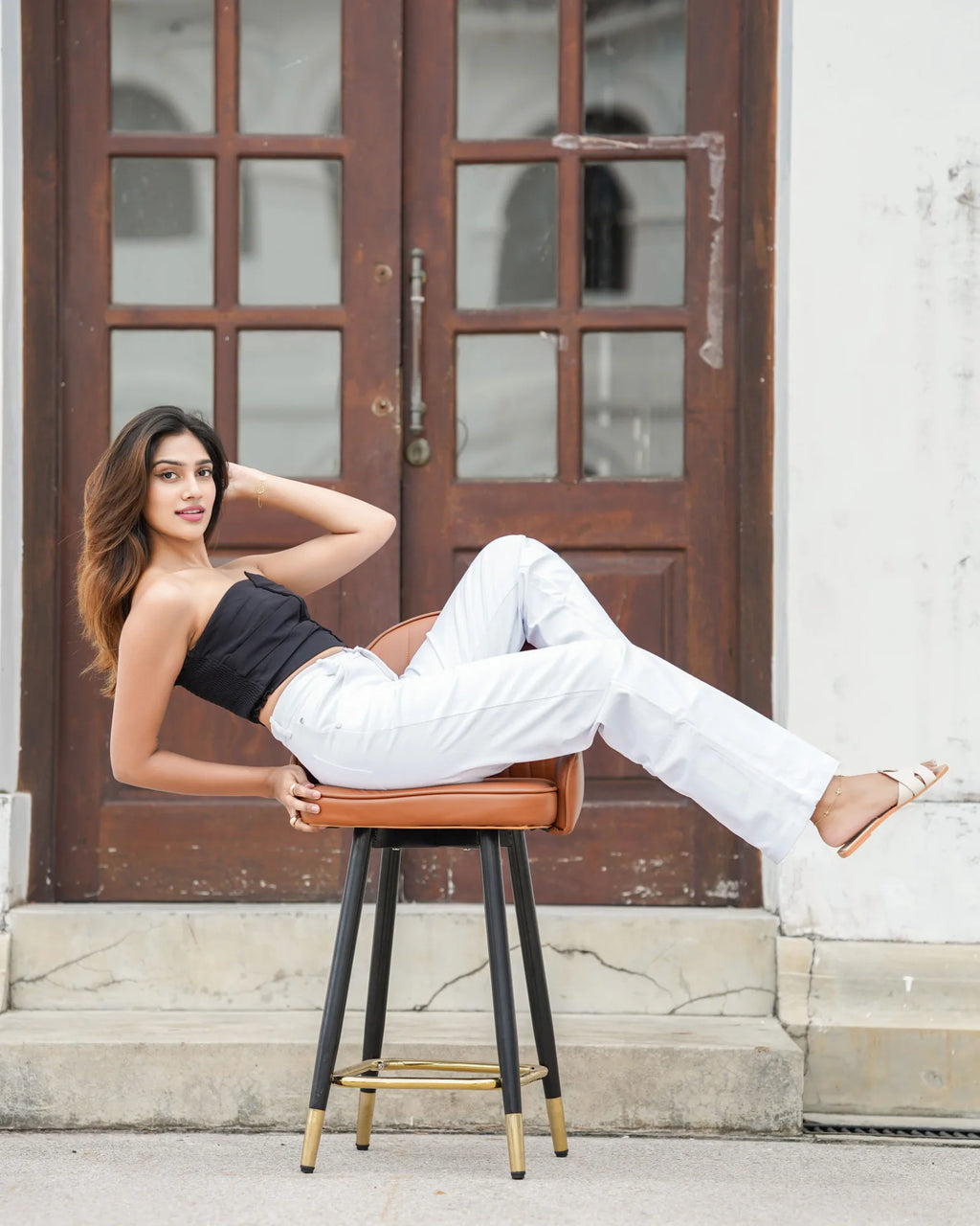 Bayleee Dexter White Jean