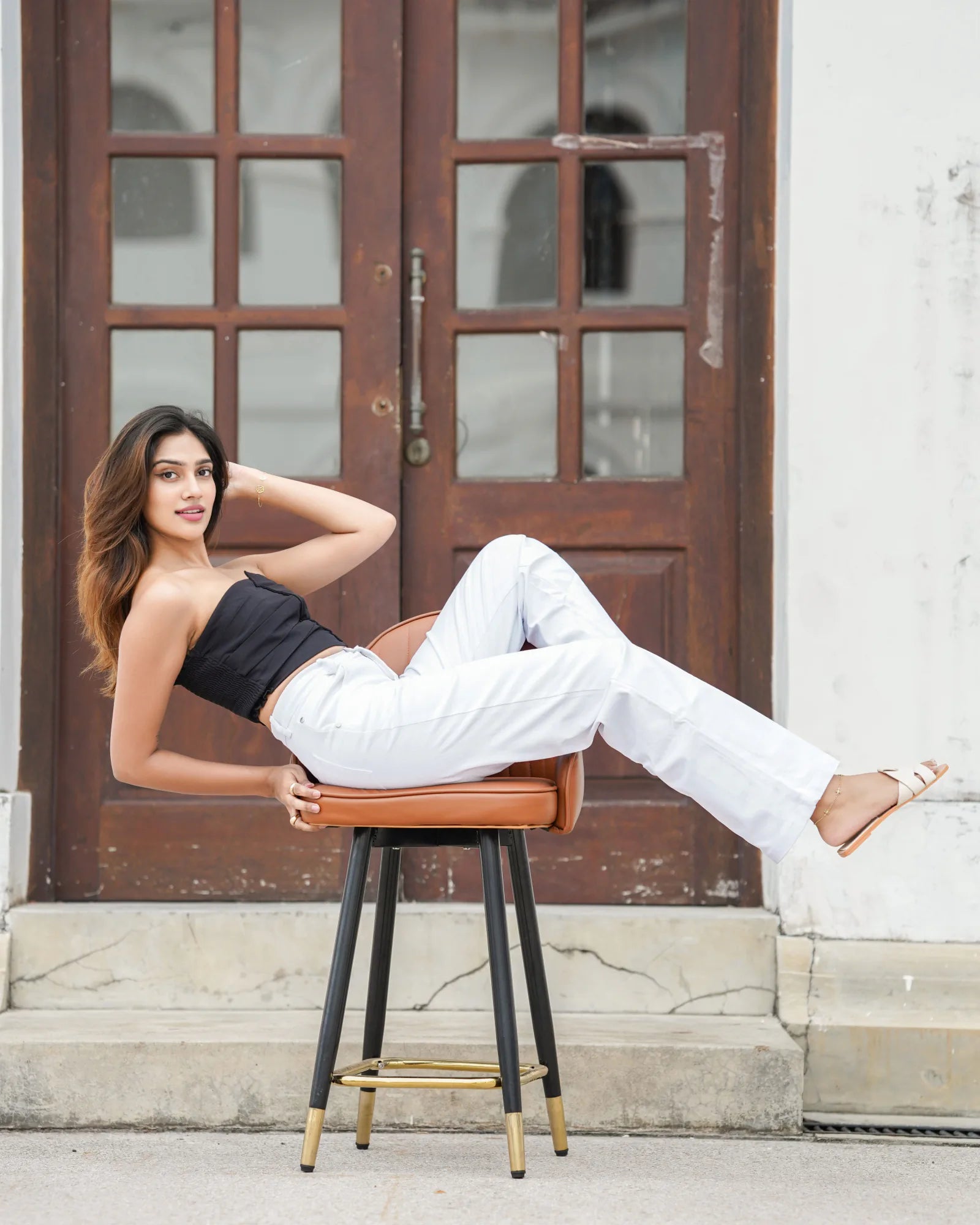 Bayleee Dexter White Jean