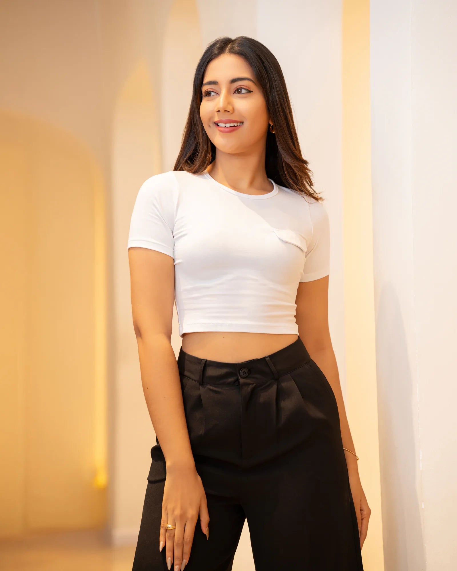 Bayleee Beliza White T-Shirt