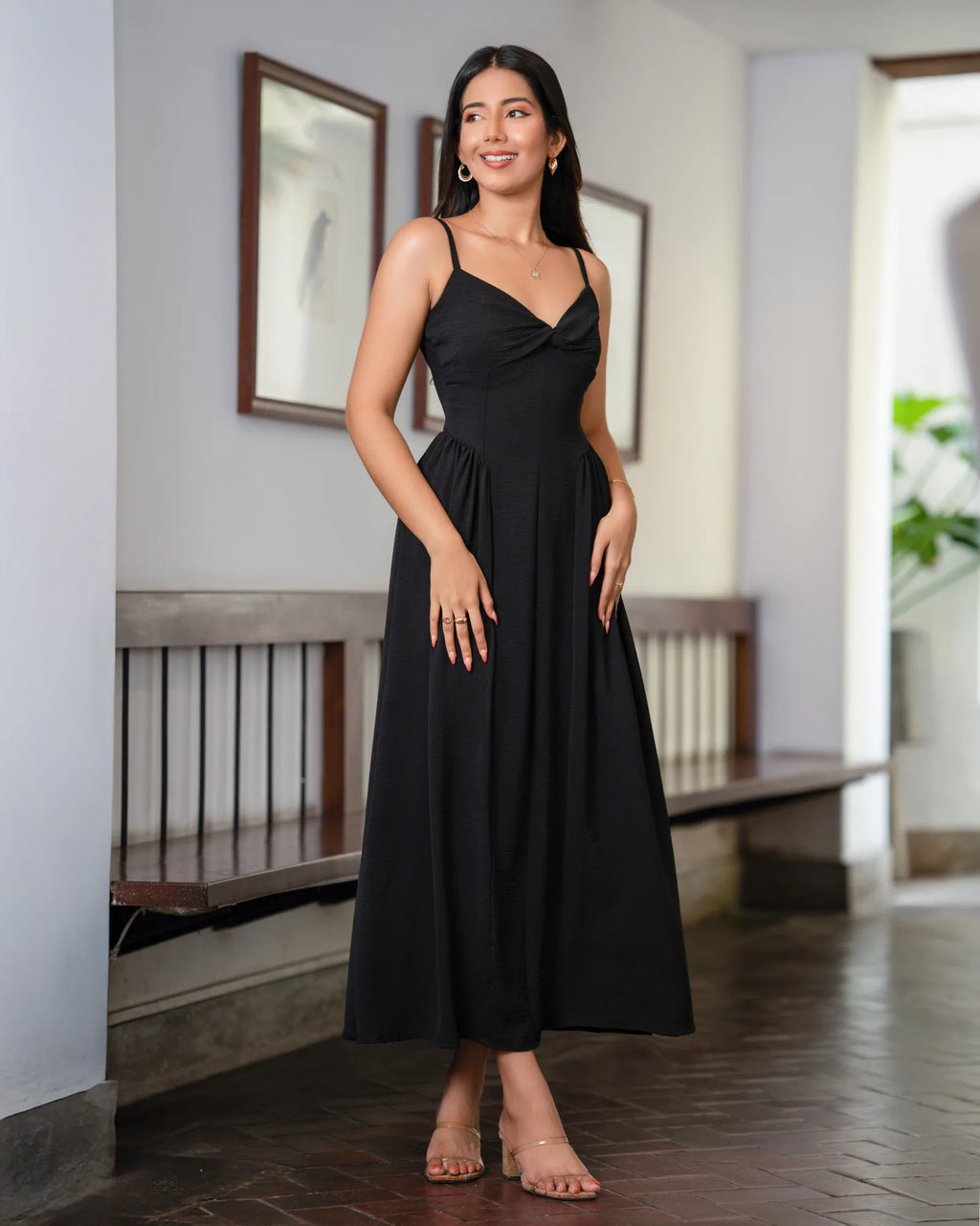 Bayleee Meadow Twist Maxi Dress