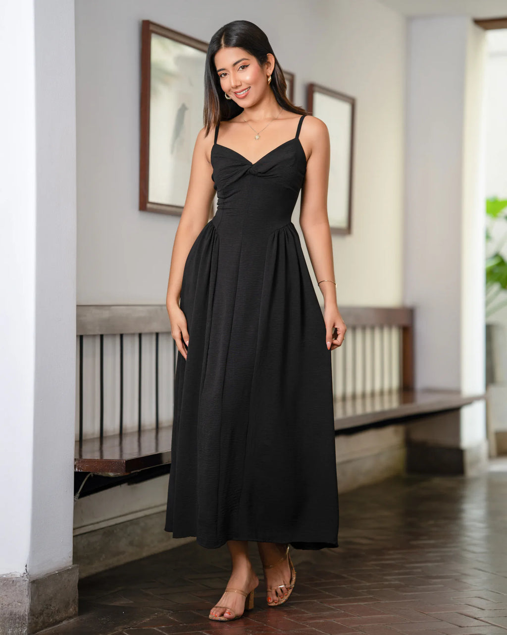 Bayleee Meadow Twist Maxi Dress