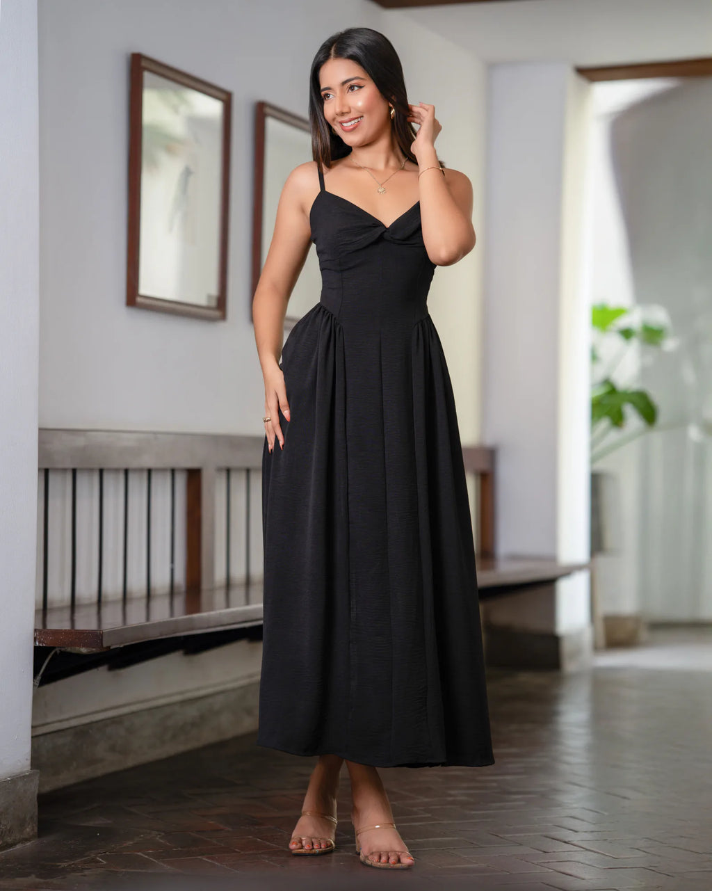 Bayleee Meadow Twist Maxi Dress