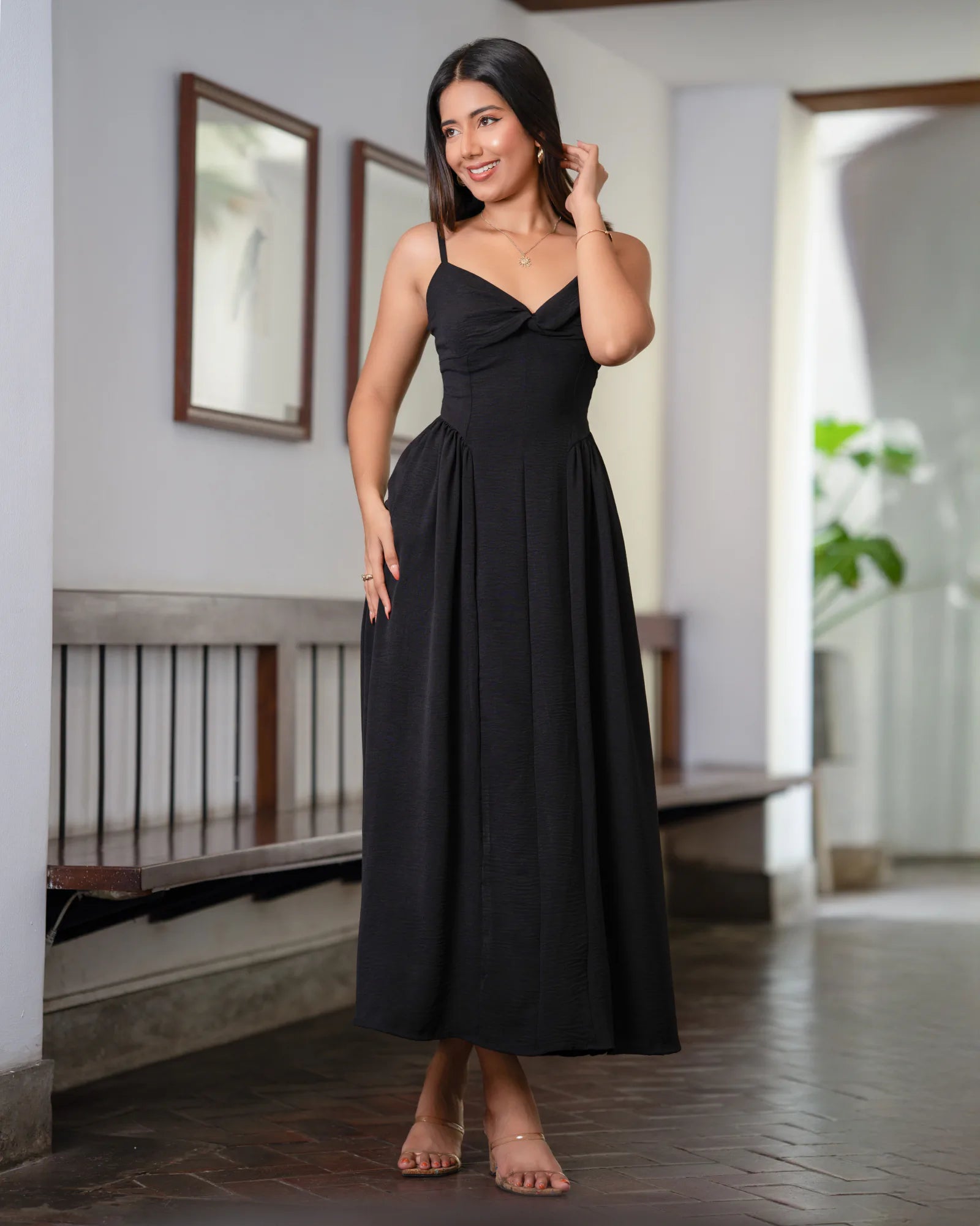 Bayleee Meadow Twist Maxi Dress