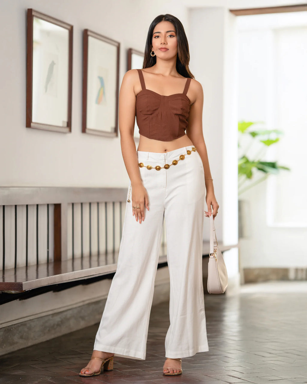 Bayleee Abel Sleeveless Crop Top