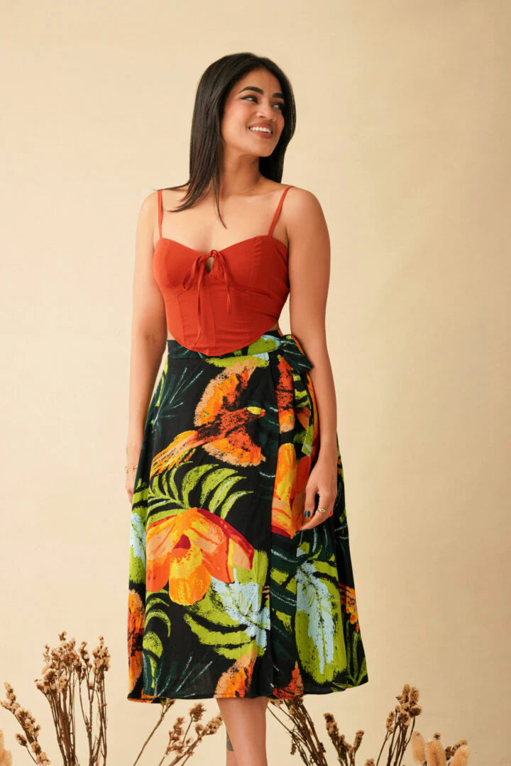 Bayleee Lune Midi Skirt