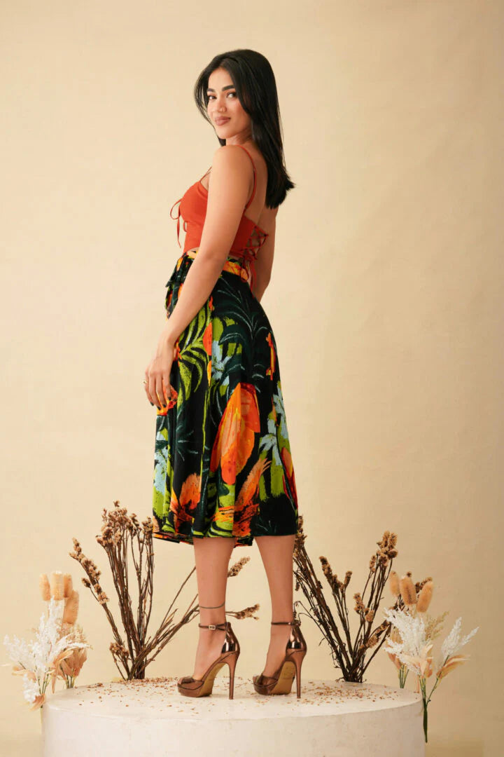 Bayleee Lune Midi Skirt