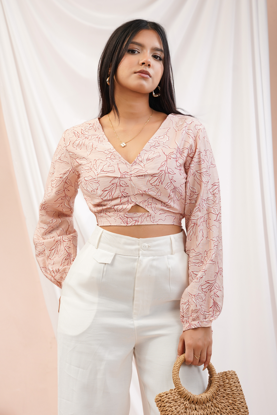 BAYLEEE BRIELLE LONG SLEEVE TOP