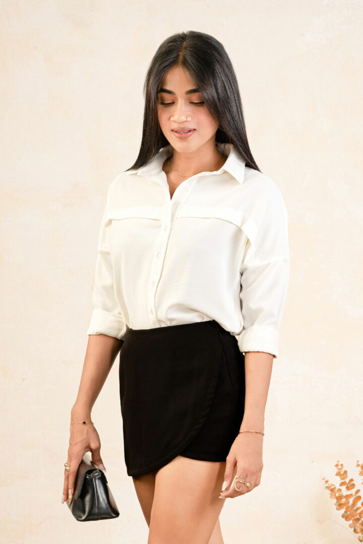 Bayleee Taliah White Shirt