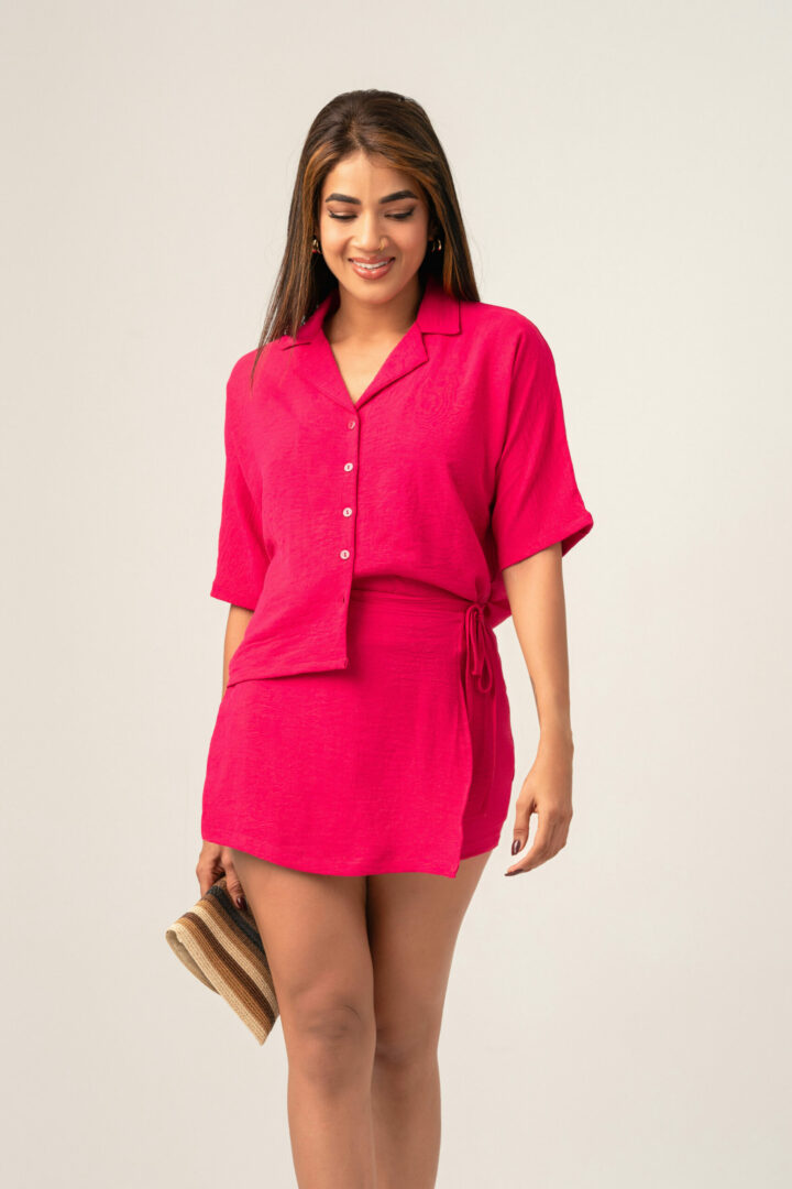 Bayleee Mazie Pink Skort