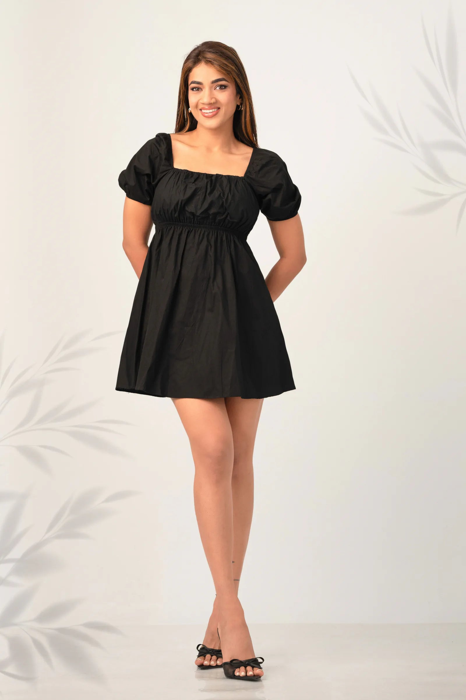 Bayleee Emira Black Mini Dress