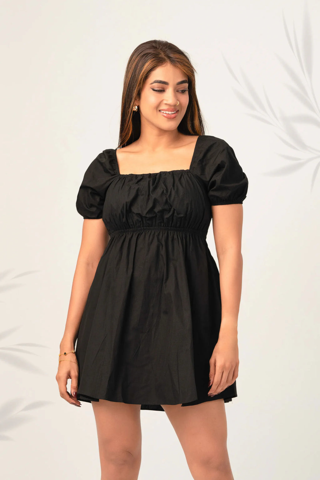 Bayleee Emira Black Mini Dress