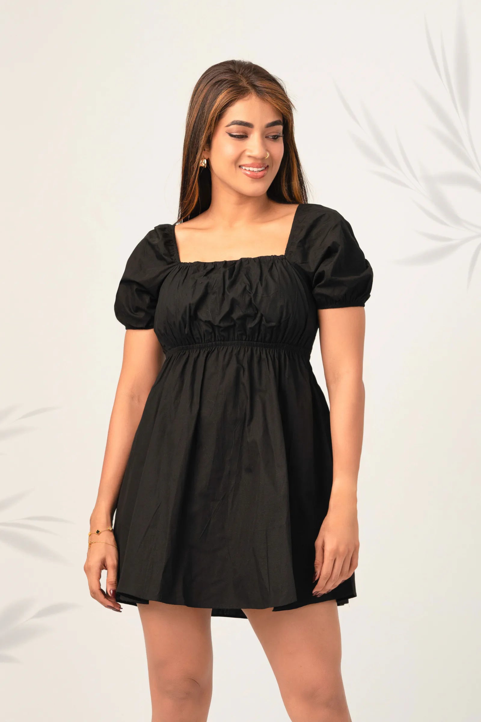 Bayleee Emira Black Mini Dress