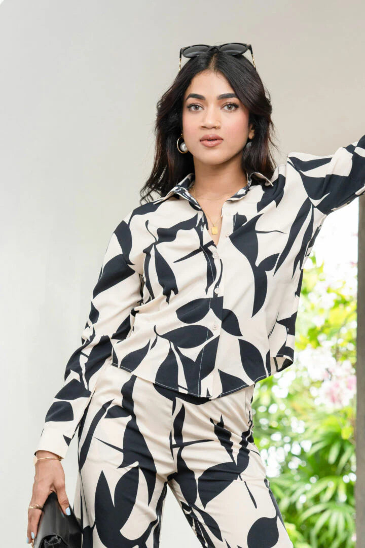 BAYLEEE LANELLE PRINTED SHIRT
