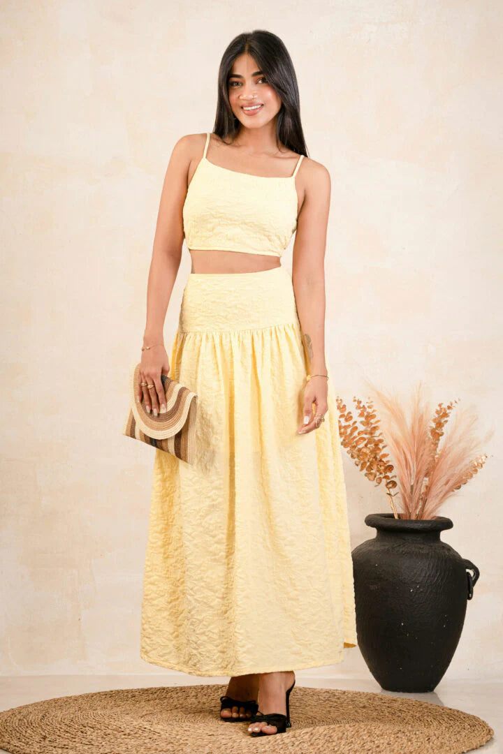 BAYLEEE RISELLE YELLOW TOP