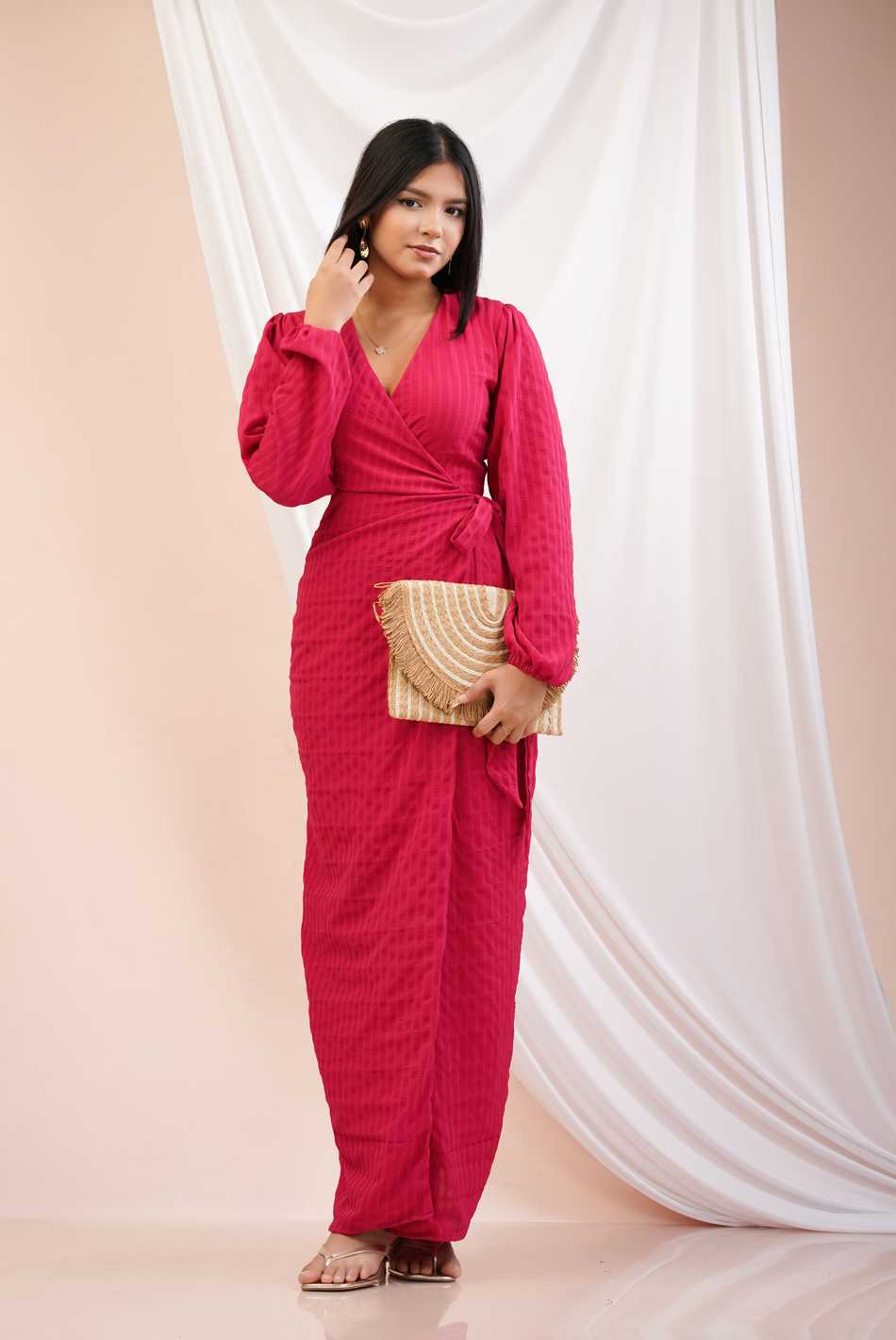 Bayleee Ibiza Wrap Maxi Dress