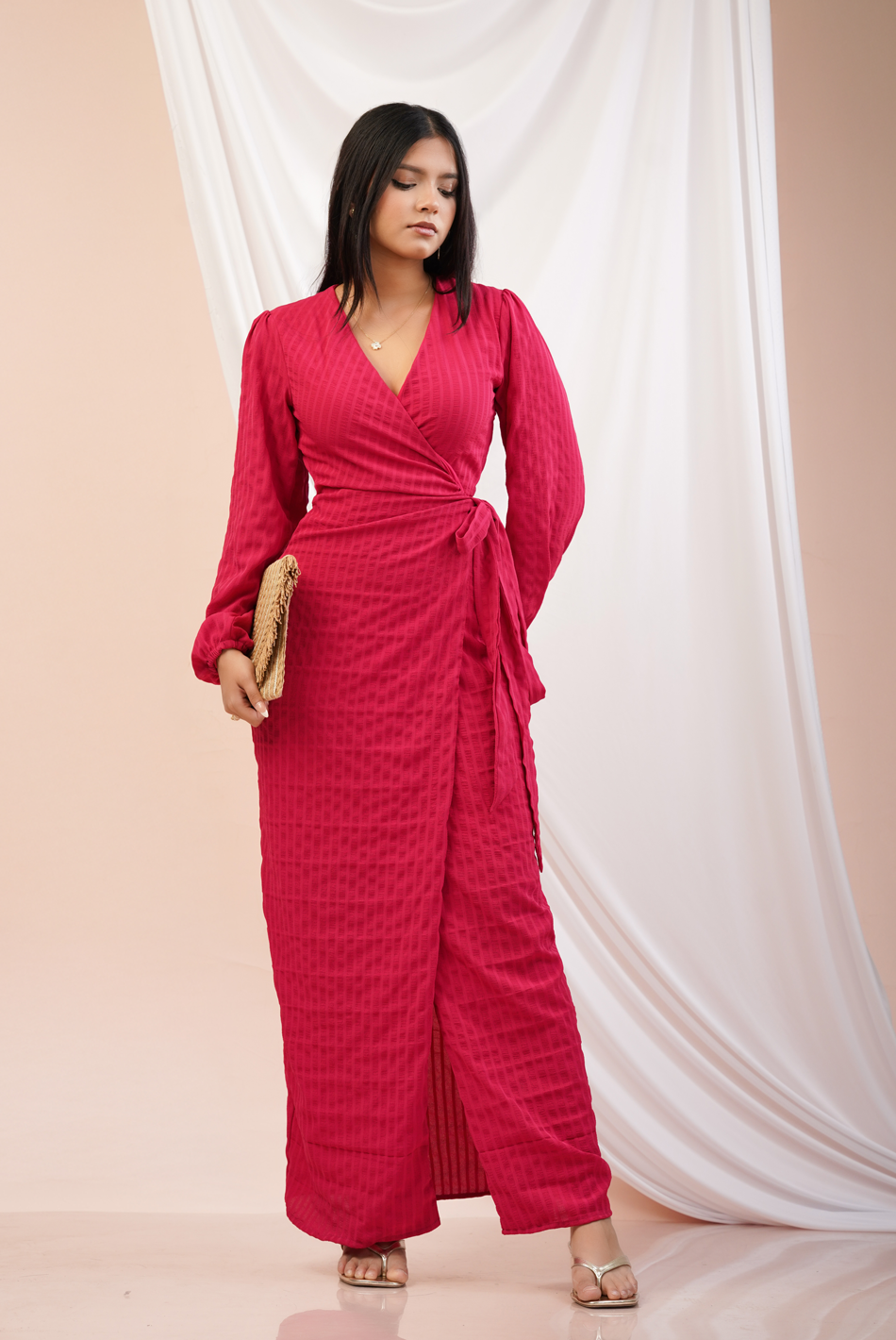 Bayleee Ibiza Wrap Maxi Dress