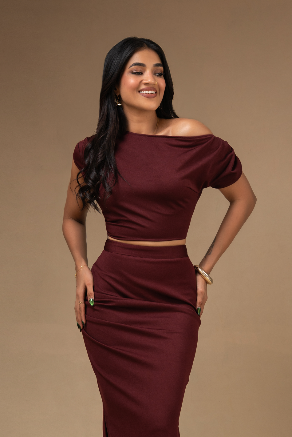 BAYLEEE ROSSE OFF SHOULDER TOP