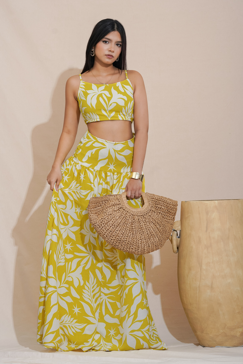 BAYLEEE VESTA MAXI SKIRT