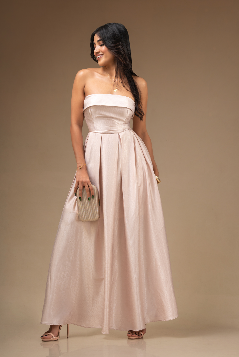 BAYLEEE ZORYA TUBE MAXI DRESS