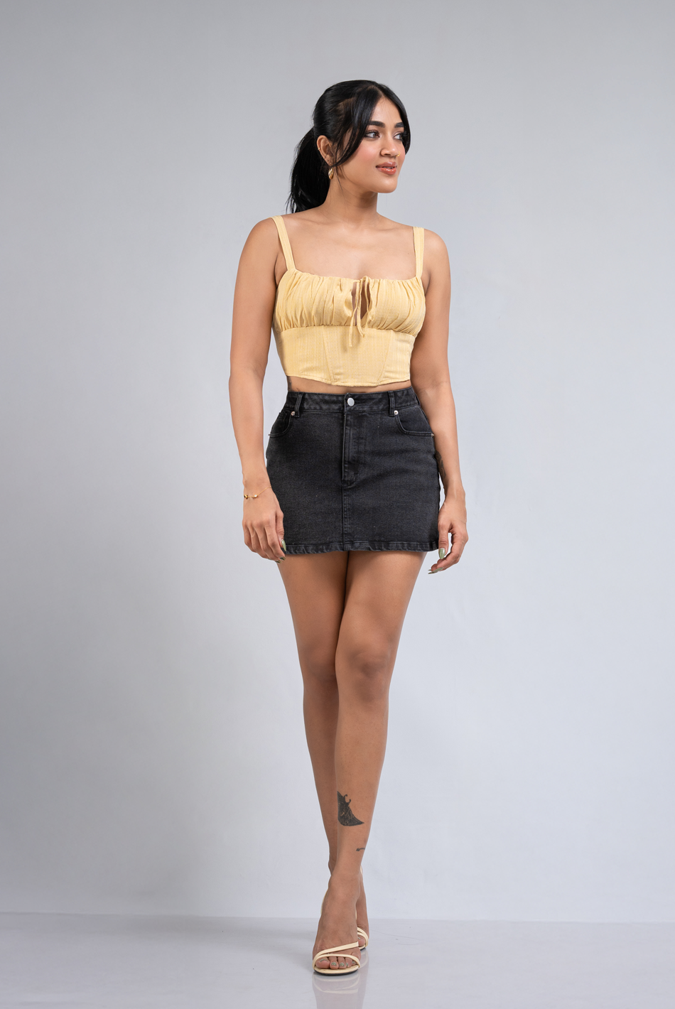 BAYLEEE NEVAN YELLOW TOP