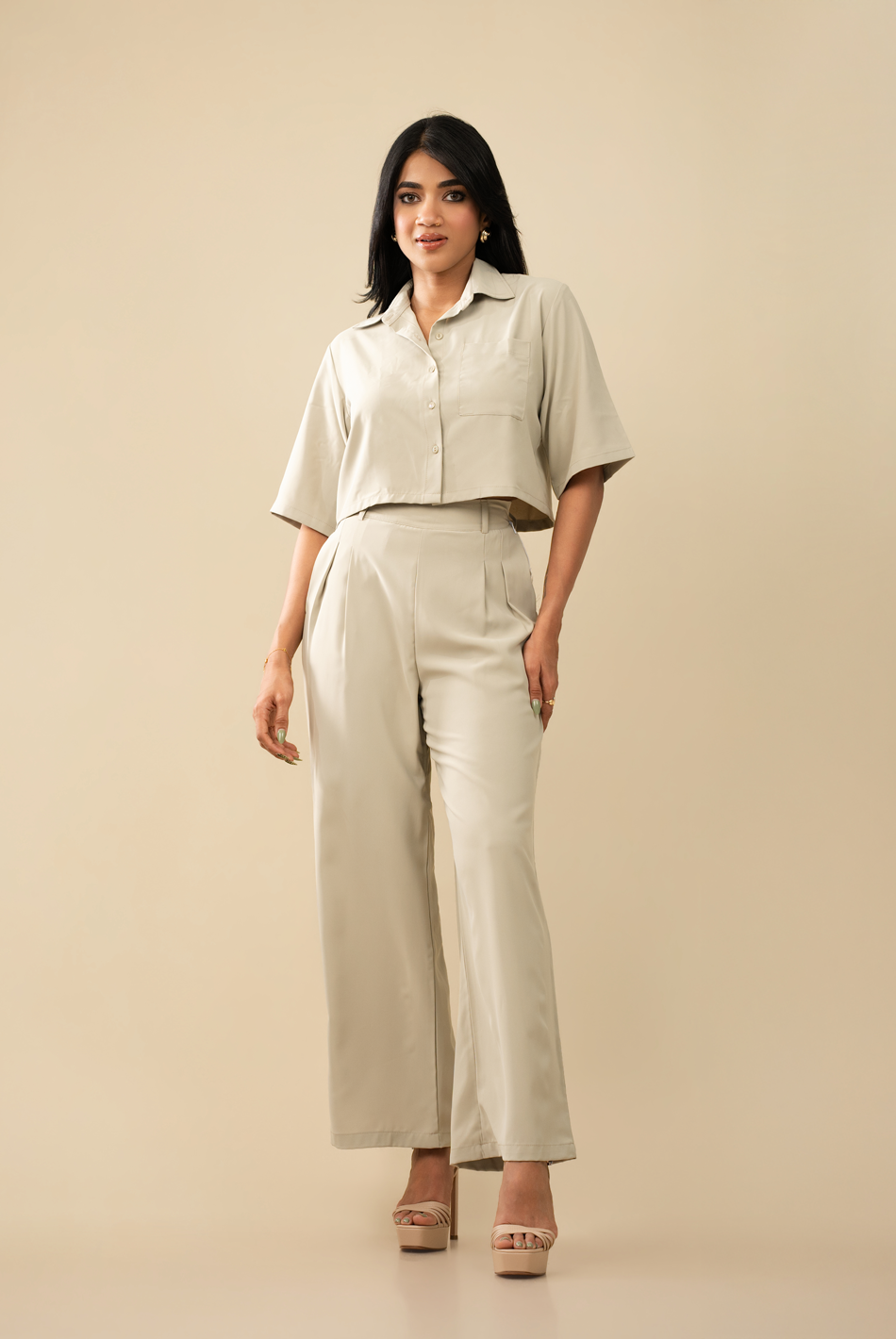 BAYLEEE FILOMINA OLIVE GREEN PANT