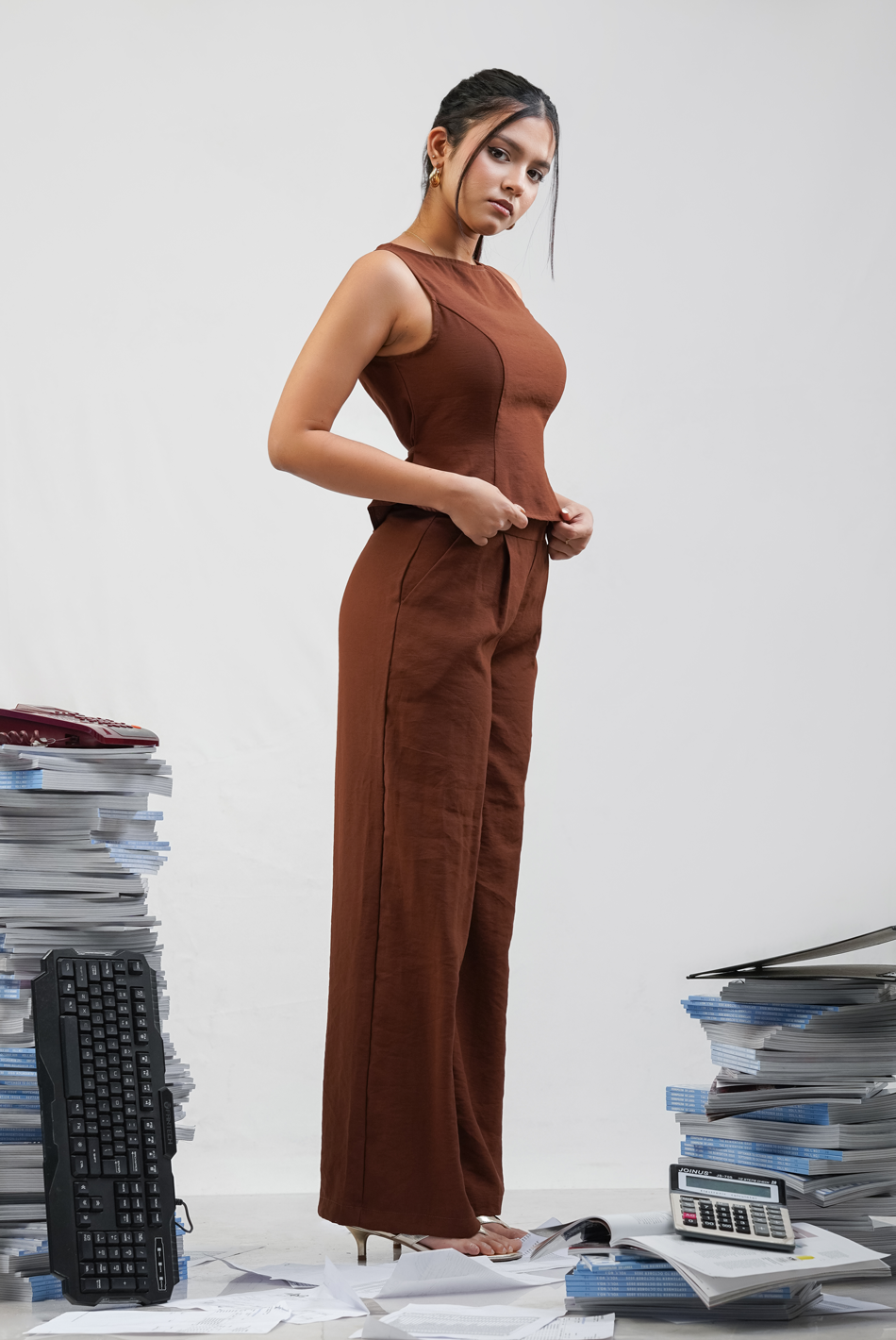 BAYLEEE RIKO WIDE LEG PANT