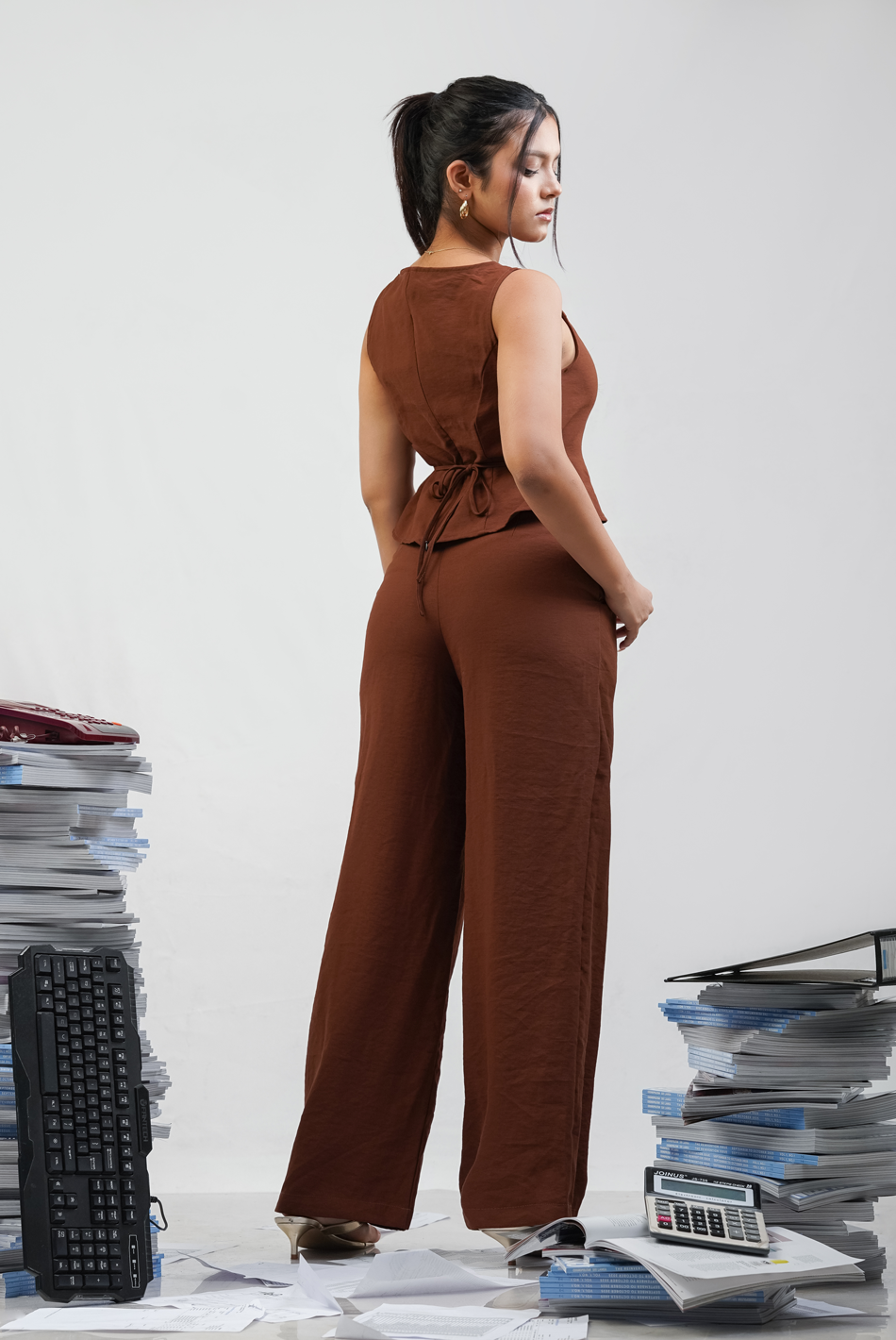 BAYLEEE RIKO WIDE LEG PANT