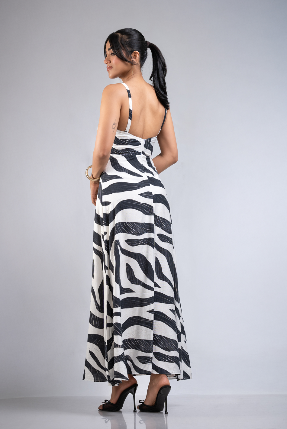 BAYLEEE AVIVA PRINTED MAXI DRESS
