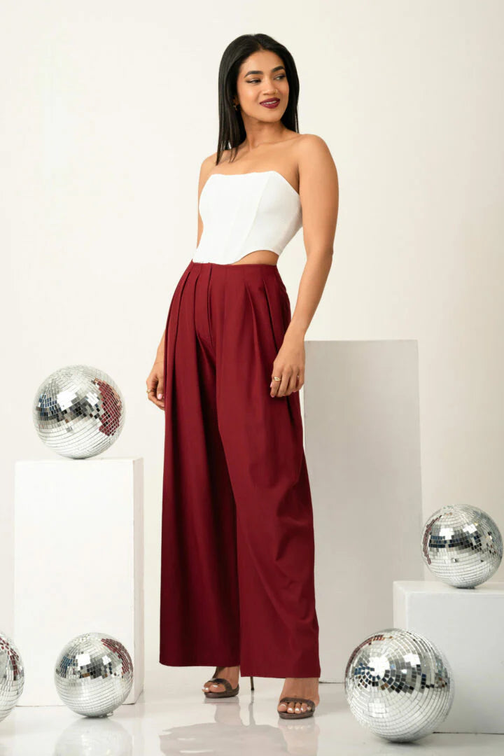 Bayleee Floe Pleated Pant