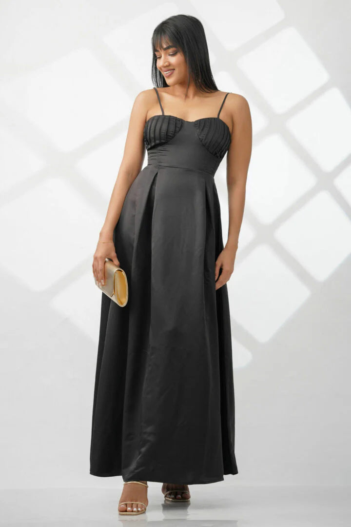 Bayleee Supi Black Maxi Dress