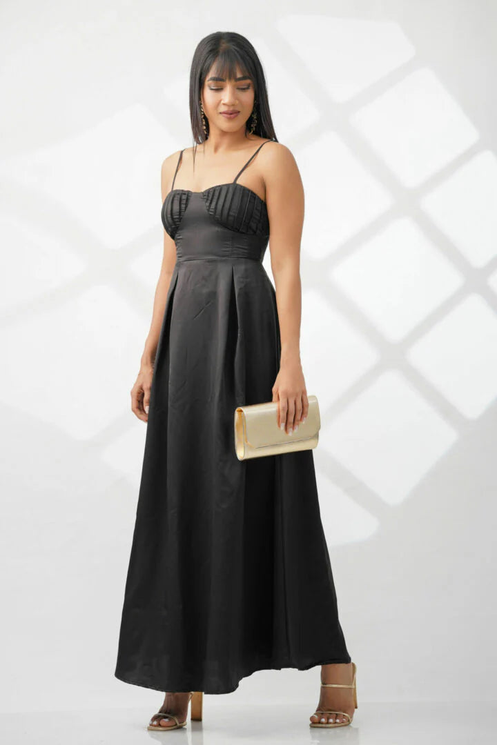 Bayleee Supi Black Maxi Dress