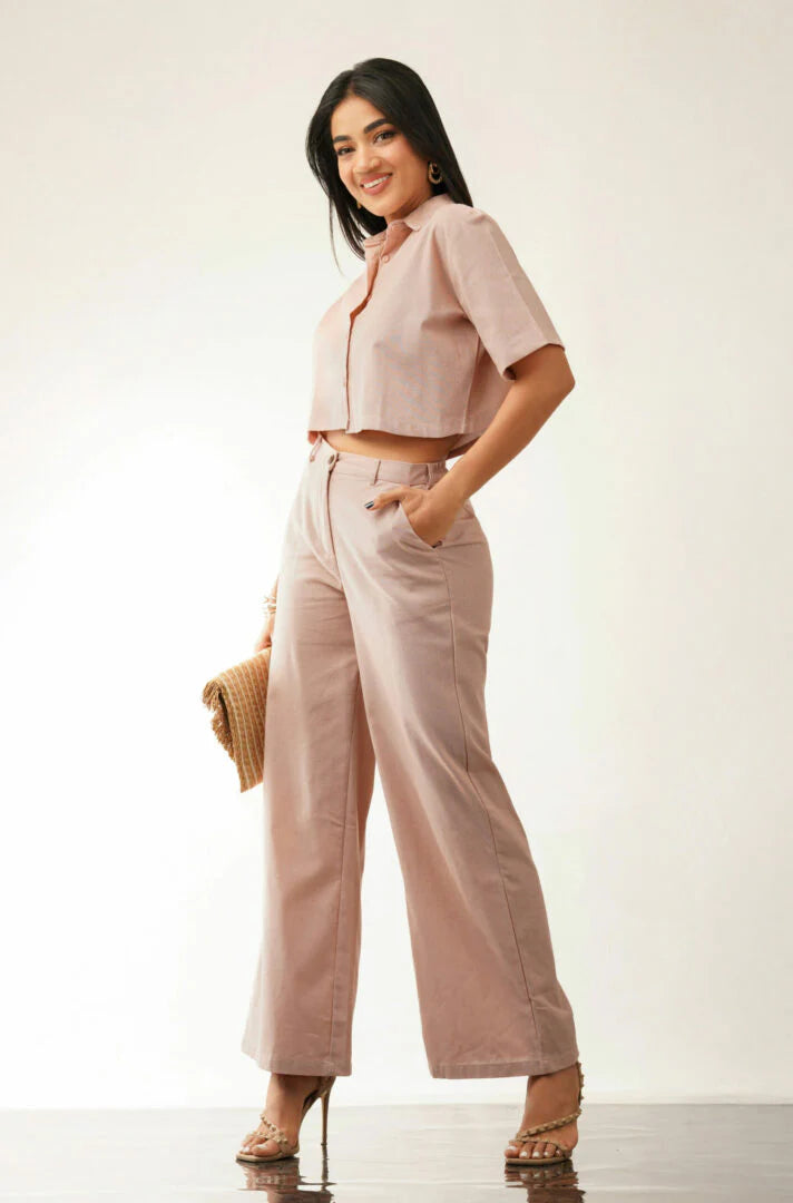 Bayleee Lorrin Crop Shirt